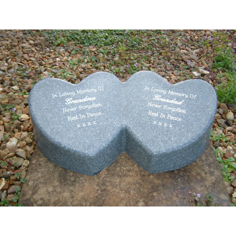 Heart Memorial Plaque - Forever Memorials